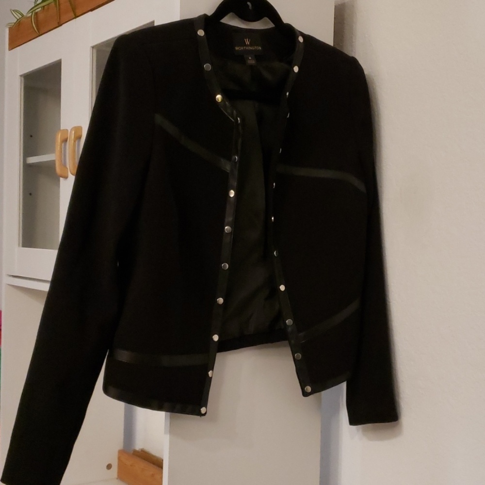 Worthington Fall / Winter buttonless  Jacket